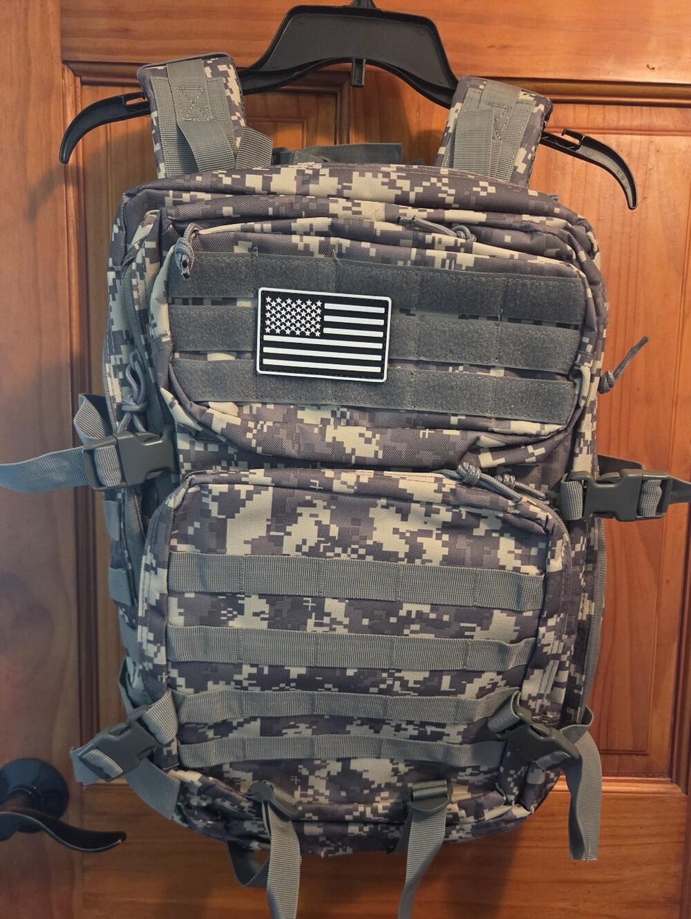 Military Tactical Backpack NWOT Gray Camo